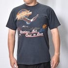 ��Vintage/Old Harley Davidson Dealer & Rally T-Shirt(�ϡ��졼���ӥåɥ��� T�����)�֥�å�/������L [y-1401]