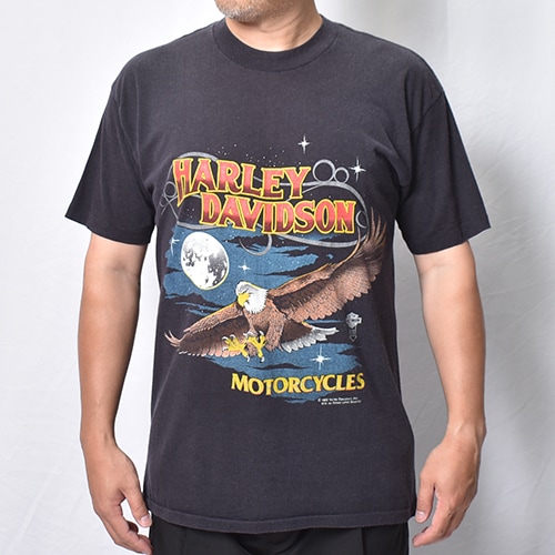 VINTAGE S&S PRODUCTS Tシャツ HARLEY ハーレー Vintage/Old Harley Davidson Dealer & Rally T-Shirt(ハーレー