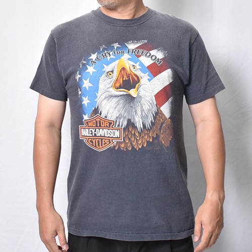 Vintage/Old Harley Davidson Dealer & Rally T-Shirt(ハーレー