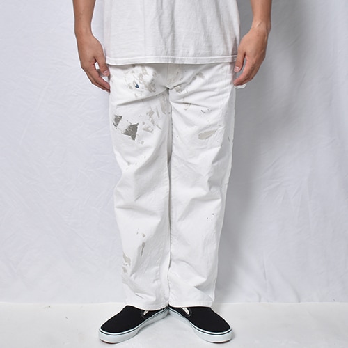 Dickies/White Drill Painter Pants with Sherwin Williams Tag