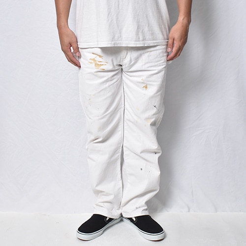 Dickies/White Drill Painter Pants with Sherwin Williams Tag