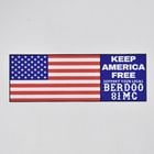 Hells Angels Berdoo/Support Flag Sticker�ʥإ륺���󥸥��륹 ���ƥå����� [a-8581]