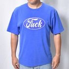 Fat Oval Fuck Logo S/S T-Shirt�ʥե��å����� T����ġ˥ե����ɥ֥롼 [a-8599]