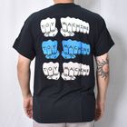 Toy Machine/Three Fist S/S T-Shirt�ʥȥ��ޥ����� T����ġ˥֥�å� [a-8612]