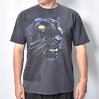 HANDTEX��Masayoshi Watanabe/Panther Smile S/S T-Shirt�ʥϥ�ɥƥå����ߥޥ��襷�勵�ʥ� T����ġ˥֥�å� [a-8621]
