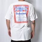 Budweiser/Vintage Label Pocket S/S T-shirt�ʥХɥ磻���� T����ġ˥ۥ磻�� [a-8639]