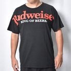 Budweiser/Spread Arm Logo S/S T-shirt�ʥХɥ磻���� T����ġ˥֥�å� [a-8640]