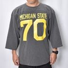 Jackson Matisse/Michigan State Football T-Shirt�ʥ��㥯����ޥƥ��� �եåȥܡ���T����ġ˥ե����ɥ֥�å� [a-8645]