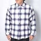 Towncraft/Checked  Printed Flannel L/S Shirt�ʥ����󥯥�ե� �����å�����ġ˥ۥ磻�ȡߥ֥�å��ߥѡ��ץ� [a-8670]