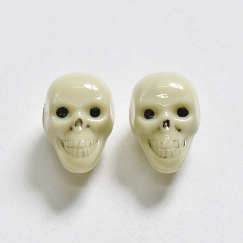 The Skull Valve Caps/Two Pieces（スカルバルブキャップ×2個）ボーン