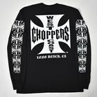 West Coast Choppers/OG Classic Logo L/S T-Shirt�ʥ������ȥ������ȥ���åѡ��� T����ġ˥֥�å� [a-8698]