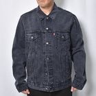 Customized Levi's Black Overdyed Trucker Jacket(リーバイス デニム