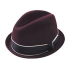 New York Hat/Louie Hat/Maroon [n-3135]