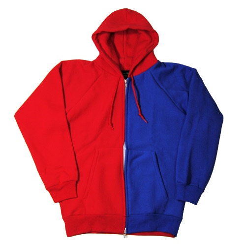 キャンバージップパーカー　赤　古着　MADE IN USA CAMBER(キャンバー) / ジップパーカー/S/コットン/レッド/フルジップ