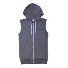 American Apparel/Sleeveless Zip Hoodyʥꥫ󥢥ѥ Ρ꡼֥ѡ˥졼 [n-4493]