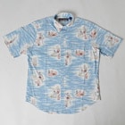 Reyn Spooner/B.D. Aloha Shirt/Reef'N'Reynʥ쥤󥹥סʡ ϥġ˥֥롼 [n-8169]