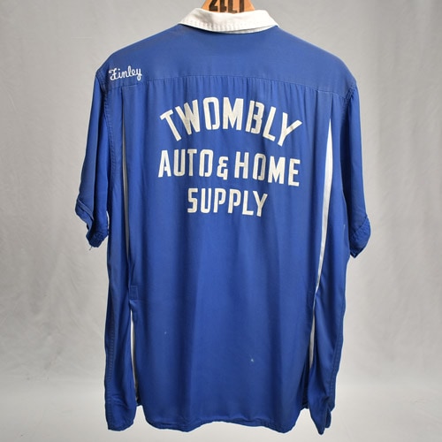 Vintage Bowling S/S Shirtʥܡ󥰥ġ˥֥롼/L [z-9170]
