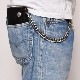 US Exclusive/"Simple & Plain" Heavy Gauge Wallet Chain/Regular�ʥ��� �إӡ�������������åȥ�������˥���С� [n-9054]