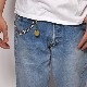 US Exclusive/"Simple & Plain" Heavy Gauge Wallet Chain/Regular�ʥ��� �إӡ�������������åȥ�������˥���С� [n-9054]