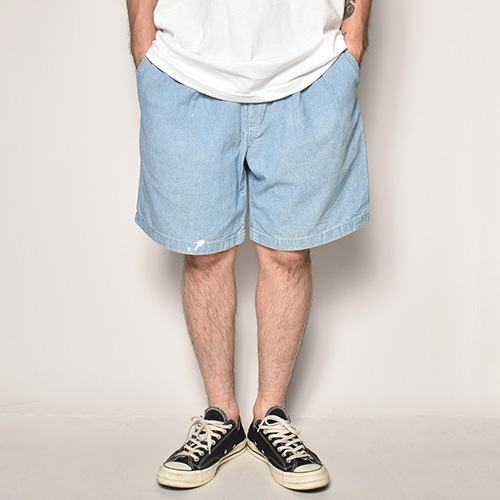 ��Dockers by Levi��s/2Tucks Heavy Chambray Short Pants�ʥɥå������Х��꡼�Х��� �����֥졼���硼�ġ˥���ǥ���/������W33 [z-4174]