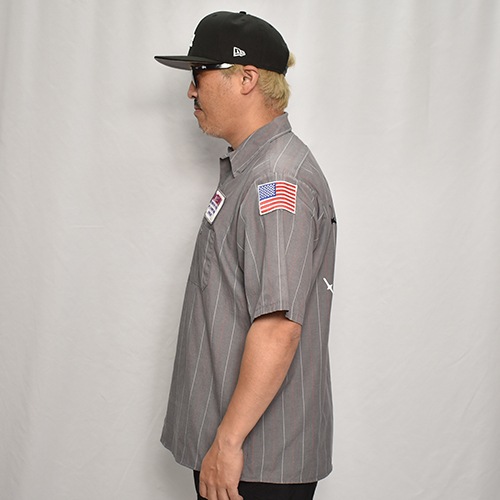 HWYUs/Limited Hand-Printed S/S Work Shirtʥ֥塼磻ߥ ġ˥㥳륹ȥ饤/L [y-0272]