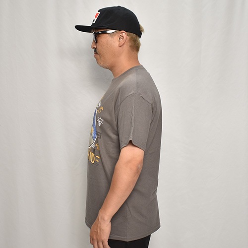 Wiz-Kid Einstein S/S T-Shirt（アインシュタイン Tシャツ）チャコール