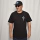 Dogtown/Cross Logo S/S T-Shirt�ʥɥå������� T����ġ˥֥�å��ߥ֥롼 [a-8165]