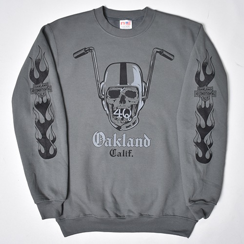 4Q Conditioning��US/Raiders Oakland Sweatshirt��4Q�ߥ��� �������åȥ���ġ˥��������졼 [a-8414]