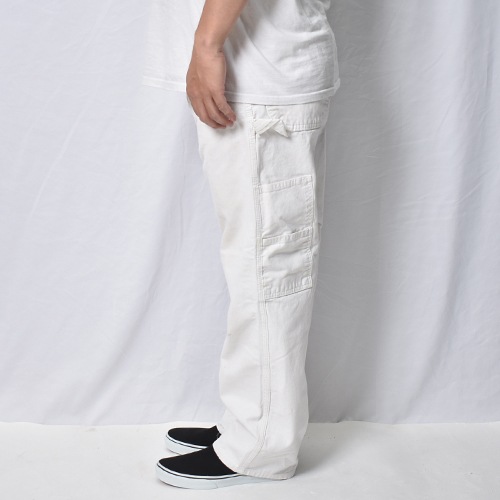 Dickies ホワイトペインターパンツ w32 US企画 Dickies/White Drill Painter Pants（ディッキーズ ペインターパンツ
