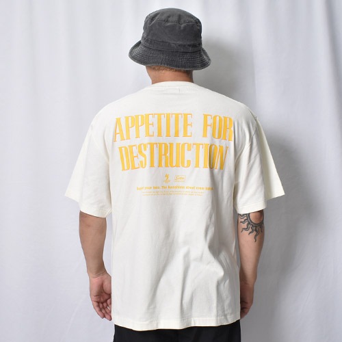 Suntee��Us Appetite For Destruction "Bud" S/S T-Shirt�ʥ���ƥ��ߥ��� T����ġ˥ե����ɥۥ磻�� [a-8625]