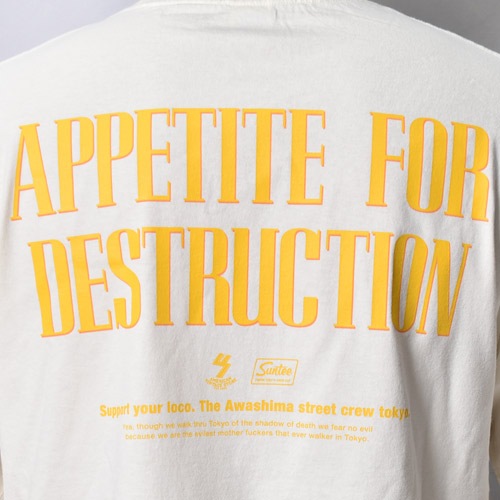 Suntee��Us Appetite For Destruction "Bud" S/S T-Shirt�ʥ���ƥ��ߥ��� T����ġ˥ե����ɥۥ磻�� [a-8625]