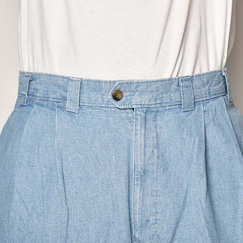��Dockers by Levi��s/2Tucks Heavy Chambray Short Pants�ʥɥå������Х��꡼�Х��� �����֥졼���硼�ġ˥���ǥ���/������W [z-4175]