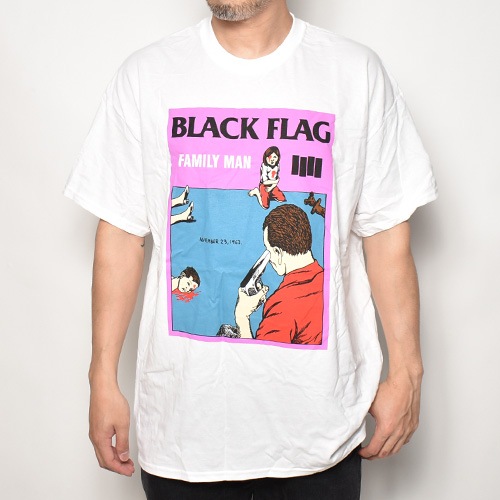 Black Flag/Family Man S/S T-Shirtʥ֥åեå եTġ˥ۥ磻 [a-4778]