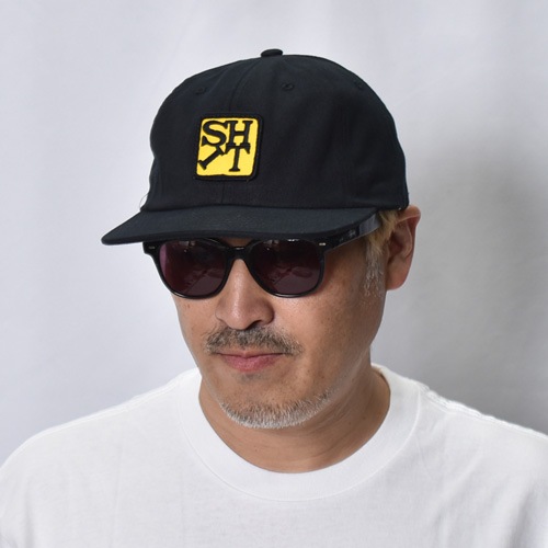 Shit Cotton Twill 6Panel Cap�ʥ��å� ����åס˥֥�å� [a-8500]