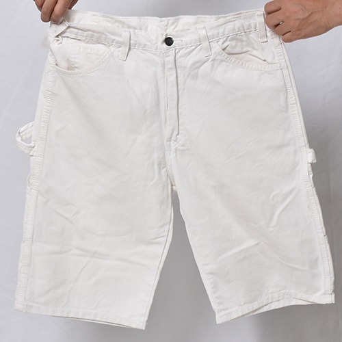 Dickies/White Drill Painter Shorts（ディッキーズ ペインター