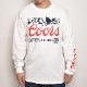Coors/Official Logo L/S T-Shirt（クアーズ オフィシャルTシャツ）ホワイト [a-5841]