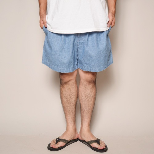��Dockers by Levi��s/Two Tucks Chambray Short Pants�ʥɥå������Х��꡼�Х��� �����֥졼���硼�ġ˥֥롼�����֥졼/������W34 [z-1978]