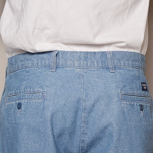 ��Dockers by Levi��s/Two Tucks Chambray Short Pants�ʥɥå������Х��꡼�Х��� �����֥졼���硼�ġ˥֥롼�����֥졼/������W34 [z-1978]