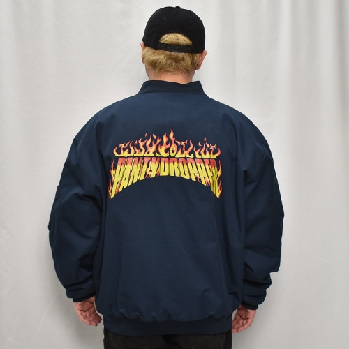 Panty Dropper×US/Burn Rib Collar Work Jacket/Red(パンティ