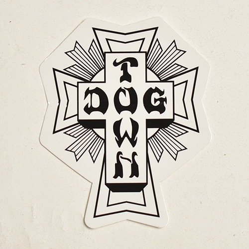 Dogtown/70's Cross Logo Sticker（ドッグタウン ステッカー）[a-8167
