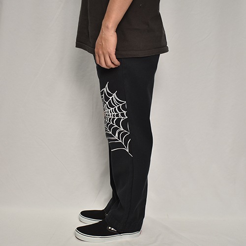 HWY��Us/Limited Big Spider Web Work Pants�ʥ��������֥�塼�磻�ߥ��� ����ѥ�ġ˥֥�å�/W34 [y-0803]