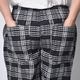 Barbed Wire Checked Easy Pants�ʥС��֥ɥ磻�䡼���������ѥ�ġ˥֥�å��ߥ��졼 [a-8501]