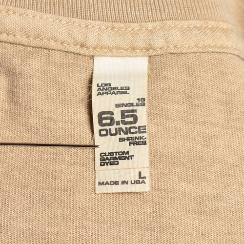Los Angeles Apparel/6.5oz. Garment Dyed S/S T-Shirt�ʥ����󥼥륹���ѥ�� T����ġ˥١����� [a-5153]