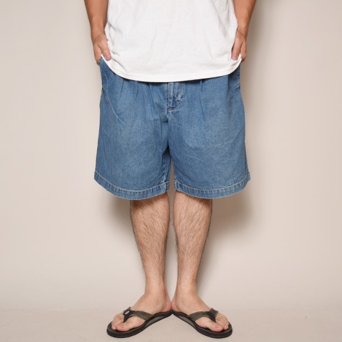 ��Dockers by Levi��s/Two Tucks Denim Short Pants�ʥɥå������Х��꡼�Х��� �ǥ˥ॷ�硼�ġ˥���ǥ���/������W34 [z-1979]