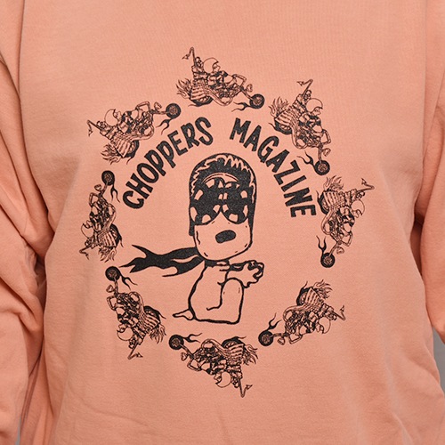 Choppers Magazine��US/Chopper Dogs Crew Neck Sweat Shirt�ʥ���åѡ����ޥ�����ߥ��� �������åȥ���ġ˥������ԥ� [a-7674]