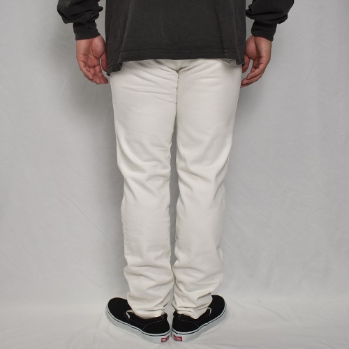 Levi's/550 White Denim Pants/Made in USAʥ꡼Х 550󥺡˥ۥ磻/W32 [y-0040]
