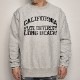 CSU Long Beach/Crew Neck Sweatshirt（カリフォルニアステイトユニバーシティロングビーチ スウェットシャツ）ヘザーグレー [a-6816]