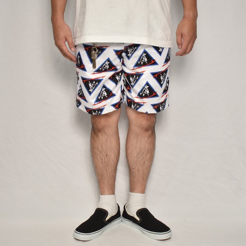 Clockwork Amphibious Nylon Easy Short Pants�ʥ����å���� �����������硼�ȥѥ�ġ˥ۥ磻��/�֥�å��ߥ֥롼�ߥ�å� [a-8091]