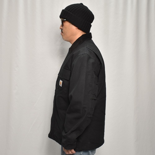 ��Carhartt/Duck Traditional Coat(�����ϡ��� �ȥ�ǥ�����ʥ륳����)�֥�å�/������M [y-0851]