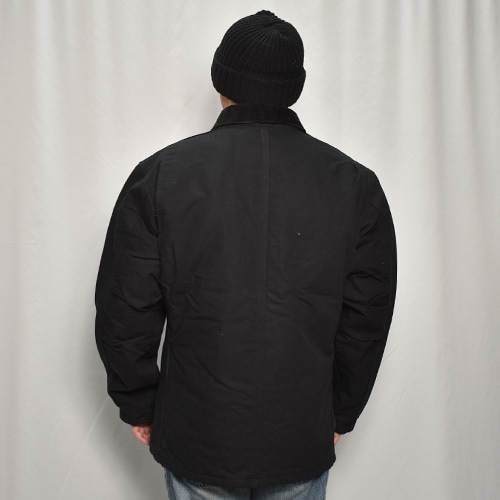 ��Carhartt/Duck Traditional Coat(�����ϡ��� �ȥ�ǥ�����ʥ륳����)�֥�å�/������M [y-0851]
